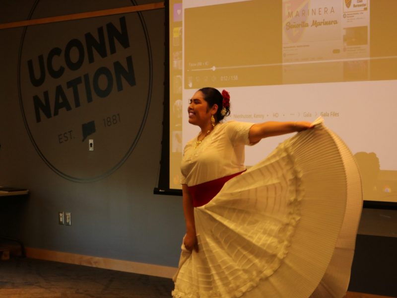 Mary Jane Vazquez performing at the LCI 10th Anniversary Gala